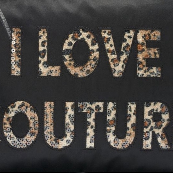 NWT Juicy Couture I LOVE COUTURE Large Wristlet Clutch - Picture 10 of 10